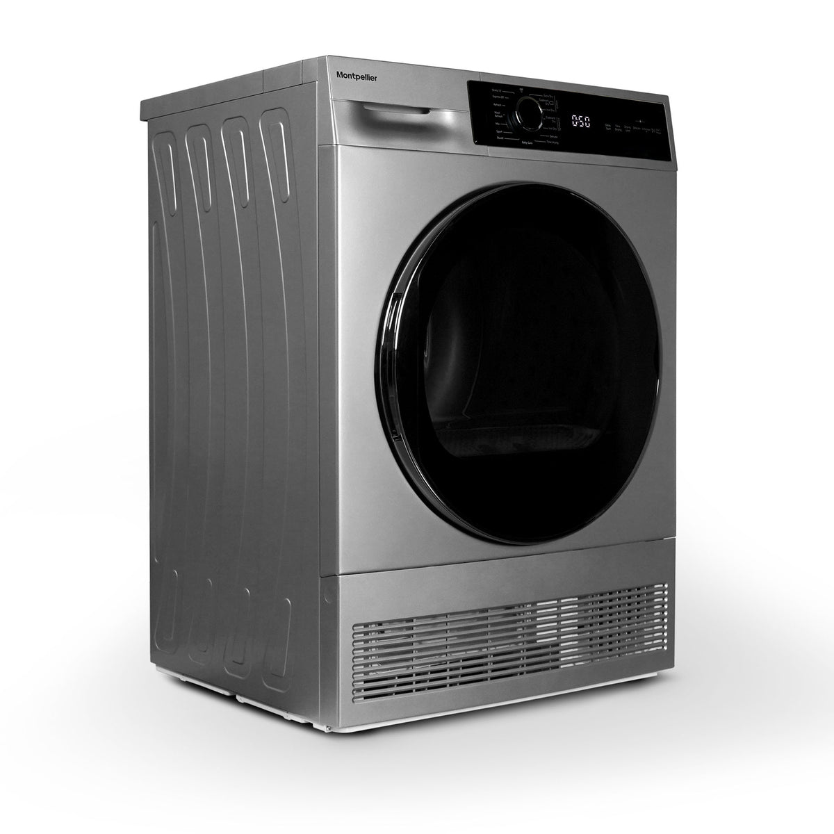 Montpellier MTDC8SDS 8Kg Condenser Sensor Dry Tumble Dryer in Silver