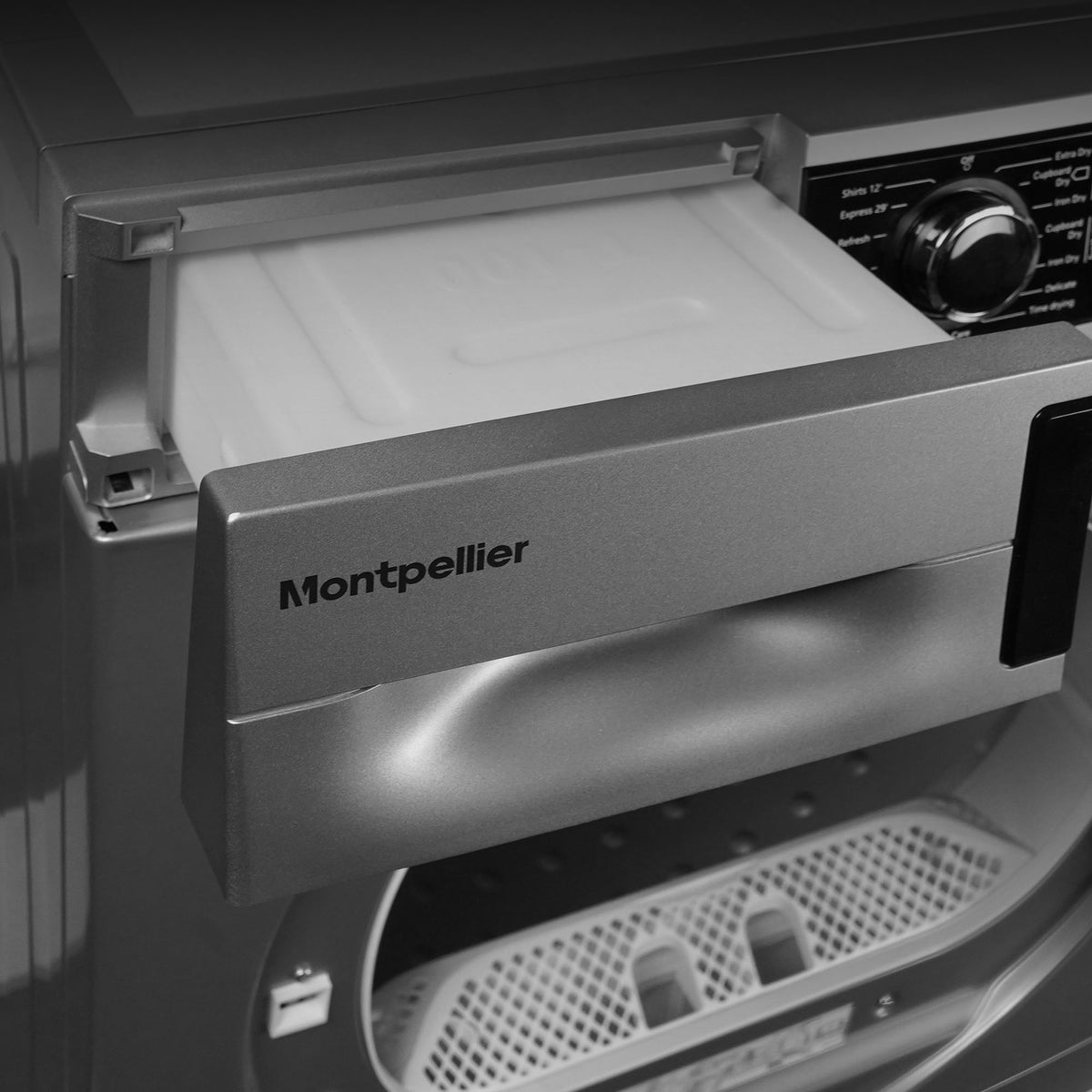 Montpellier MTDC8SDS 8Kg Condenser Sensor Dry Tumble Dryer in Silver
