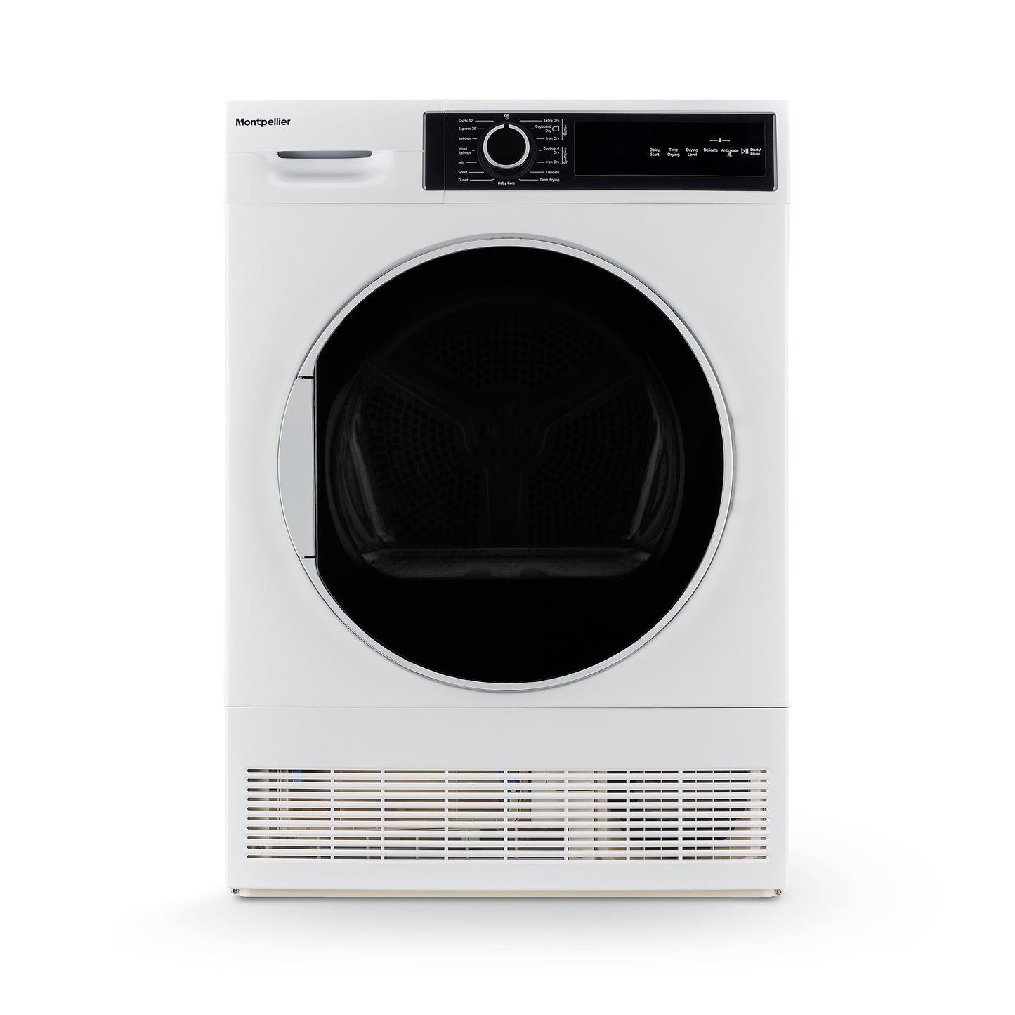Montpellier MTDC8SDW 8Kg Condenser Sensor Dry Tumble Dryer in White