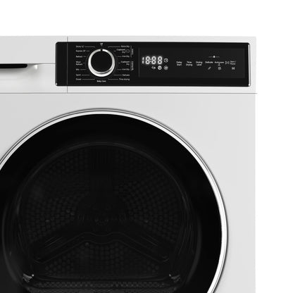 Montpellier MTDC8SDW 8Kg Condenser Sensor Dry Tumble Dryer in White