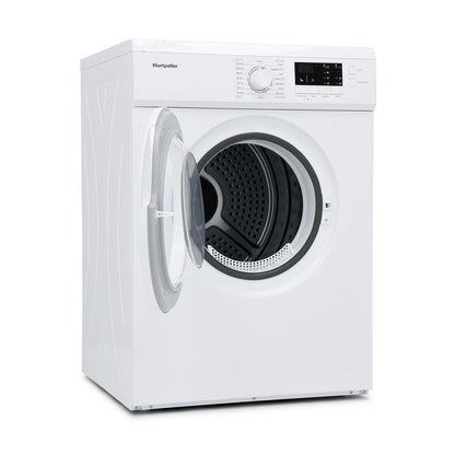 Montpellier MVSD7W Freestanding 7kg Vented Sensor Tumble Dryer