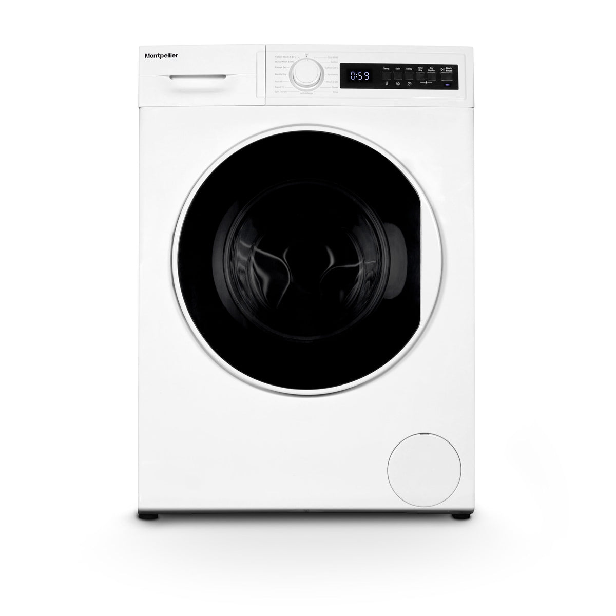 Montpellier MWD8514W Freestanding Washer Dryer in White