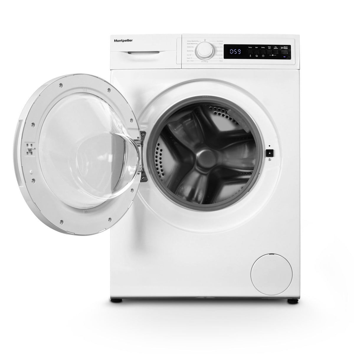 Montpellier MWD8514W Freestanding Washer Dryer in White