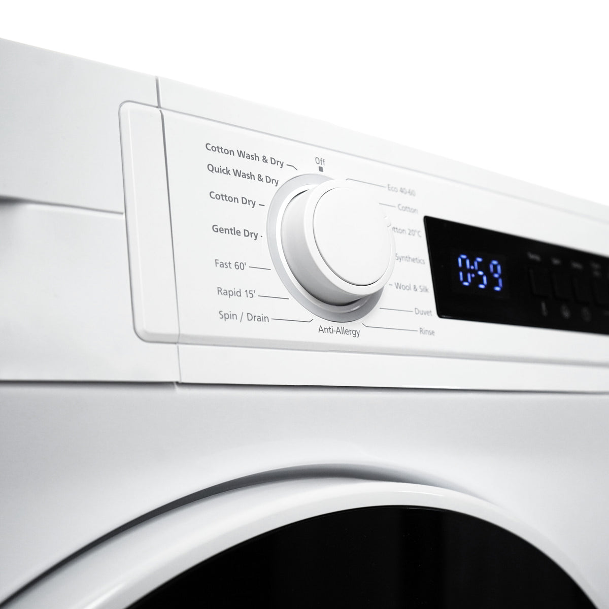 Montpellier MWD8514W Freestanding Washer Dryer in White
