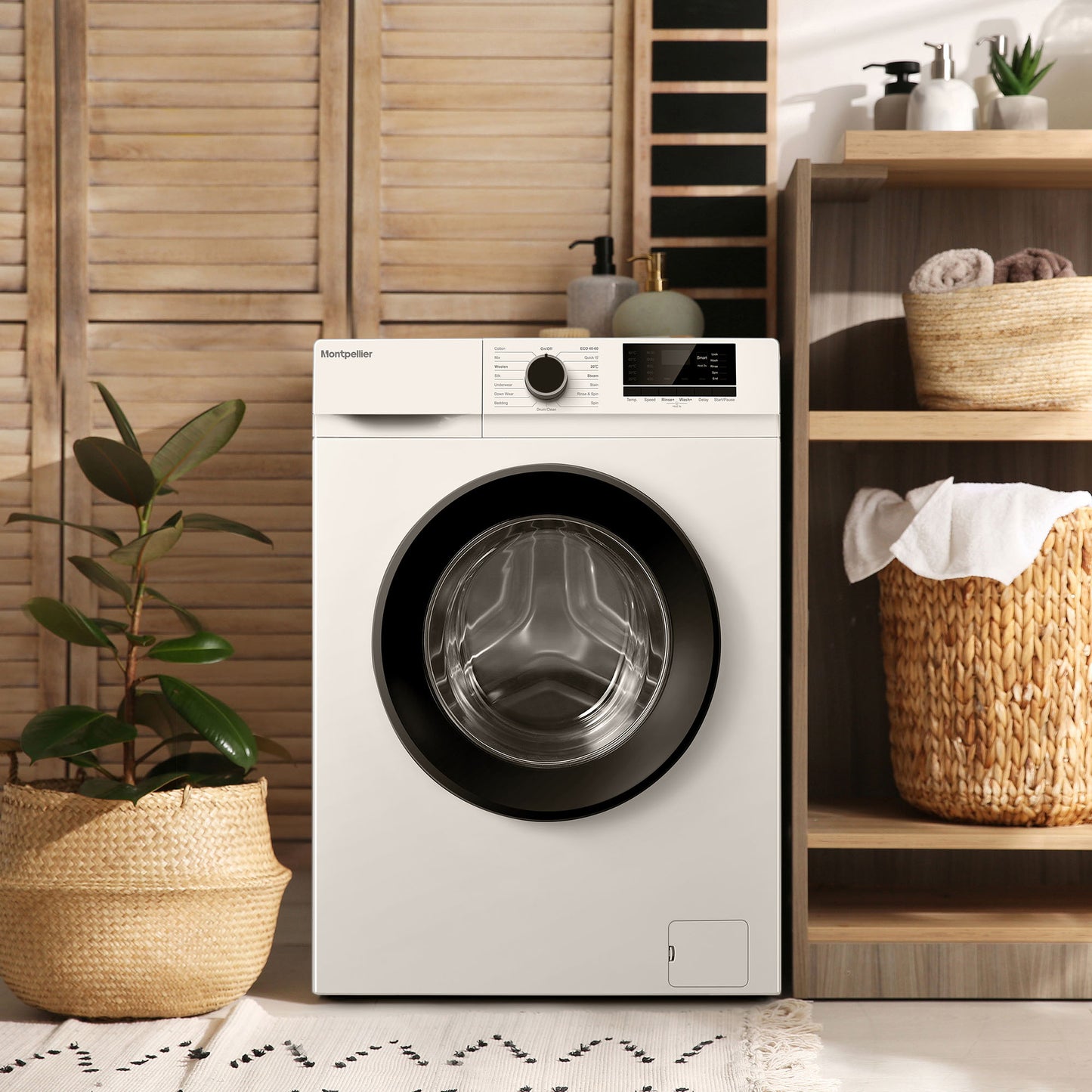 Montpellier MWM714W 7Kg 1400rpm Washing Machine in White