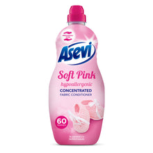 Asevi Concentrated Fabric Softener Hypoallergenic Soft Pink (Talco Rosa) 60 Wash