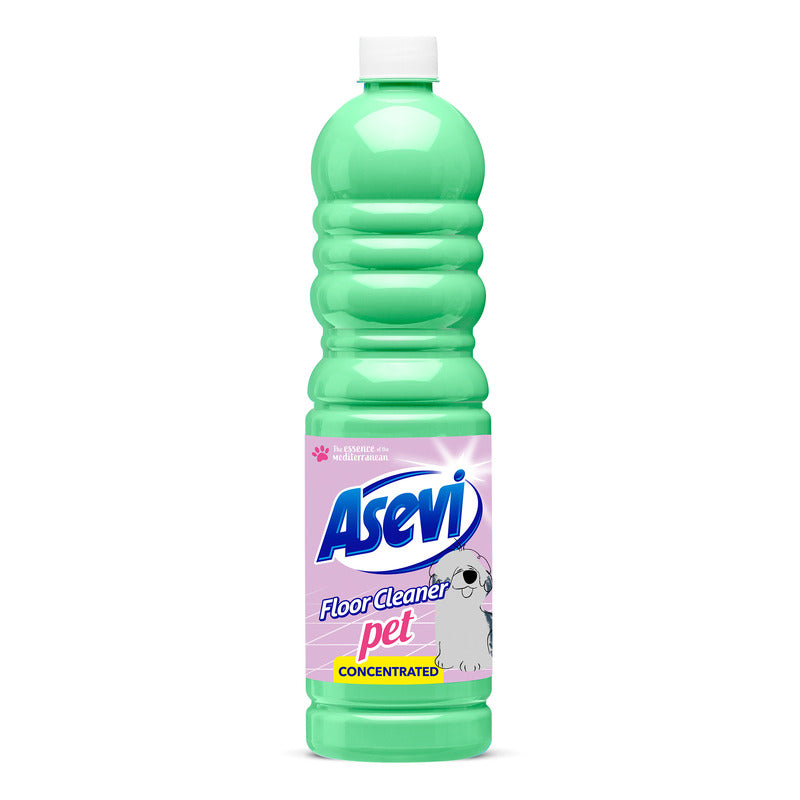 Asevi Floor Cleaner Concentrated - 1L - Green Pet Friendly