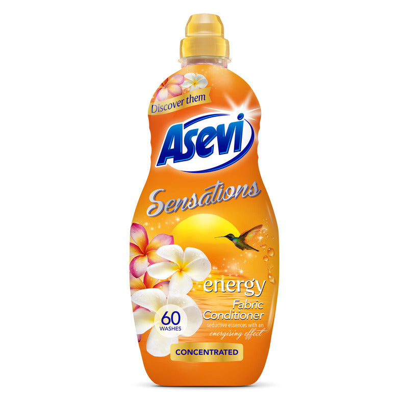 Asevi Concentrated Fabric Softener Sensations Energy 60 Wash