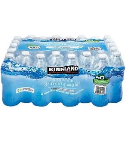 Kirkland Signature Spring Water 500ml (40 Bottles)